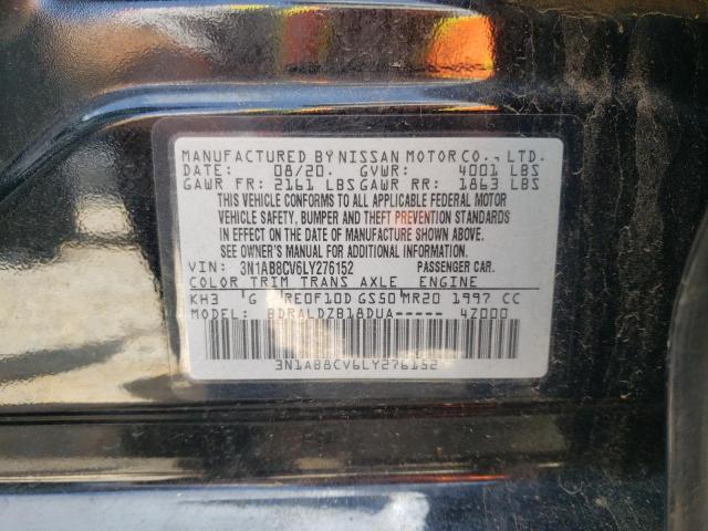 2020 NISSAN SENTRA SV - 3N1AB8CV6LY276152