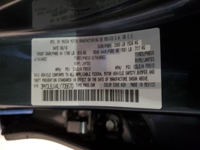 2020 TOYOTA YARIS LE 3MYDLBJV4LY705670