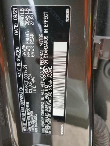 2022 VOLVO XC60 B5 IN - YV4L12DL9N1951516