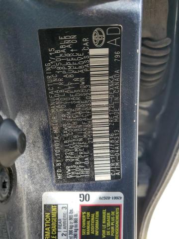 2015 TOYOTA COROLLA L - 2T1BURHE1FC350253