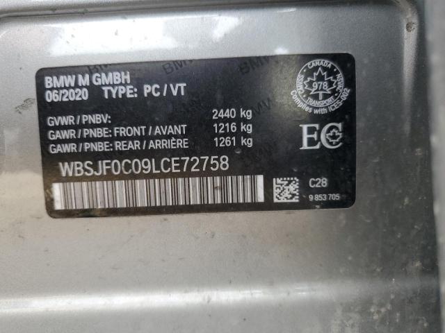 2020 BMW M5 BASE - WBSJF0C09LCE72758