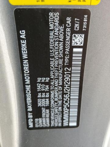 2018 MINI COOPER WMWXP5C56J2H29012
