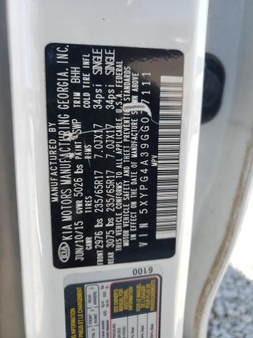 2016 KIA SORENTO LX - 5XYPG4A39GG077111