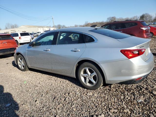 CHEVROLET MALIBU LS 2018 silver  gas 1G1ZB5ST0JF265031 photo #3