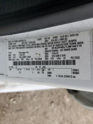 2018 FORD FIESTA 3FADP4BJ1JM146115