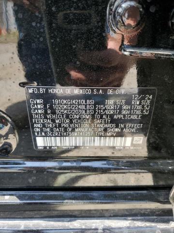 2025 HONDA HR-V EXL 3CZRZ1H75SM741257