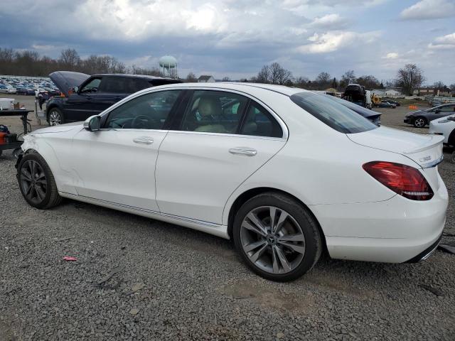 Vin: 55swf8eb1ku292343, lot: 50216645, mercedes-benz c-class 300 4matic 20192