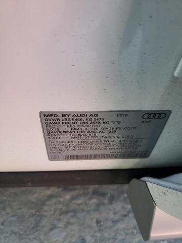 2018 AUDI Q5 PREMIUM - WA1ANAFY6J2140207