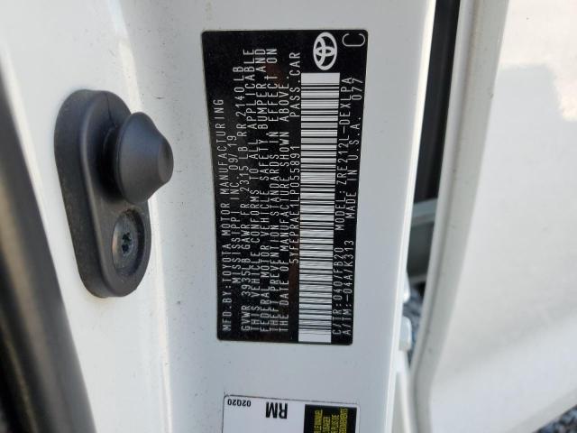 2020 TOYOTA COROLLA LE - 5YFEPRAE1LP055891