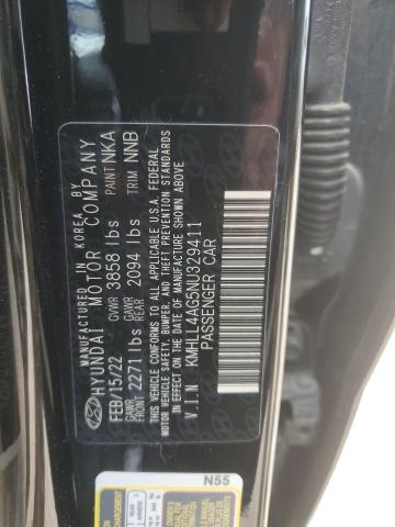 2022 HYUNDAI ELANTRA SE - KMHLL4AG5NU329411