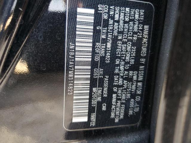 2021 NISSAN ROGUE SPOR - JN1BJ1AV7MW314823