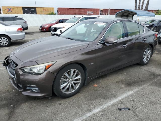 Vin: jn1av7ap0em691043, lot: 50598135, infiniti q50 hybrid premium 2014 img_1