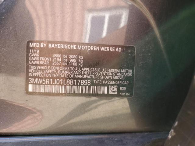 2020 BMW 330I - 3MW5R1J01L8B17898