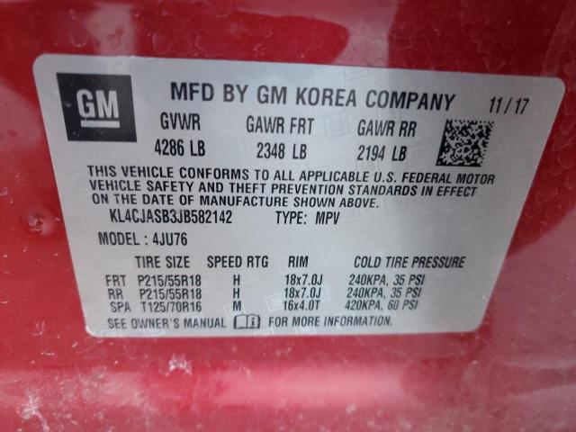2018 BUICK ENCORE PRE - KL4CJASB3JB582142