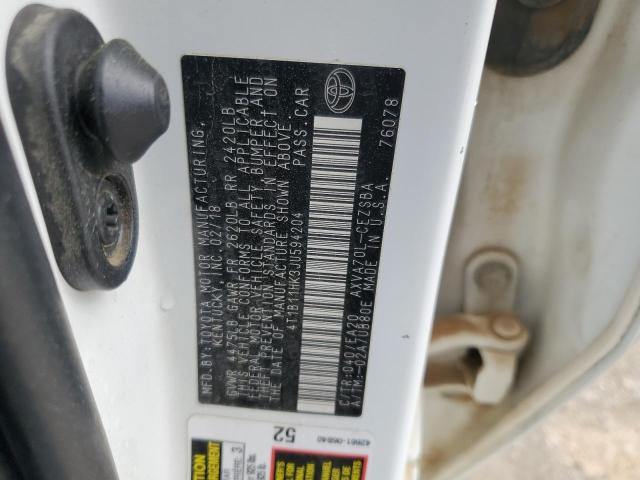 2018 TOYOTA CAMRY L - 4T1B11HK3JU594204