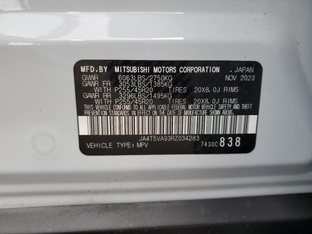 2024 MITSUBISHI OUTLANDER JA4T5VA93RZ034283