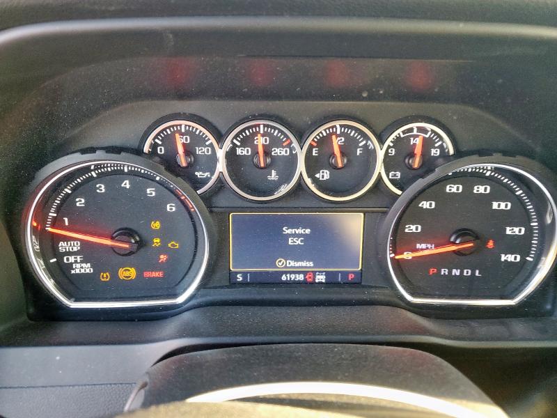 2021 CHEVROLET SILVERADO - 1GCRYDED4MZ197811
