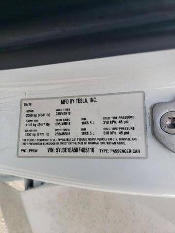 2019 TESLA MODEL 3 - 5YJ3E1EA5KF485116