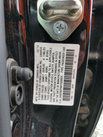 2015 HONDA CIVIC EXL - 2HGFB2F94FH509925