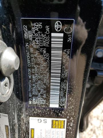 2022 TOYOTA COROLLA LE JTDEPMAE3NJ226439