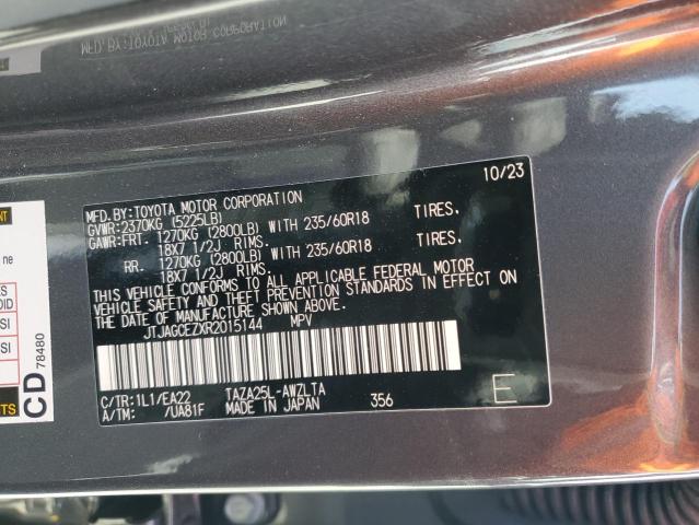 2024 LEXUS NX 350 BAS JTJAGCEZXR2015144