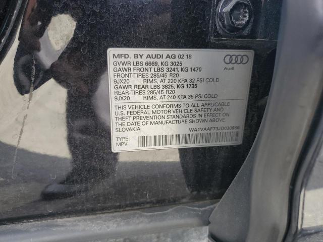 2018 AUDI Q7 PRESTIG - WA1VAAF73JD030966