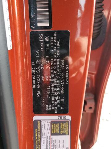 2023 KIA FORTE LX - 3KPF24AD9PE658544