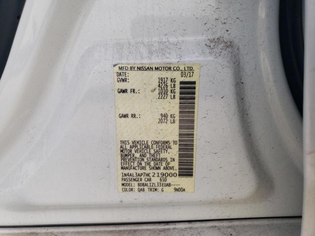 2017 NISSAN ALTIMA 2.5 - 1N4AL3AP7HC219000