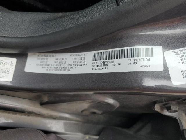2015 CHRYSLER 200 LIMITE 1C3CCCAB0FN690368
