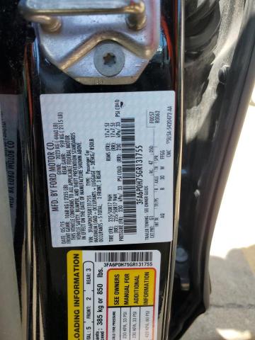 2016 FORD FUSION SE - 3FA6P0H75GR131755