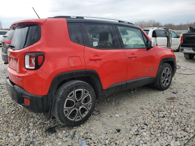Vin: zaccjadt0fpb33185, lot: 50511905, jeep renegade limited 20153