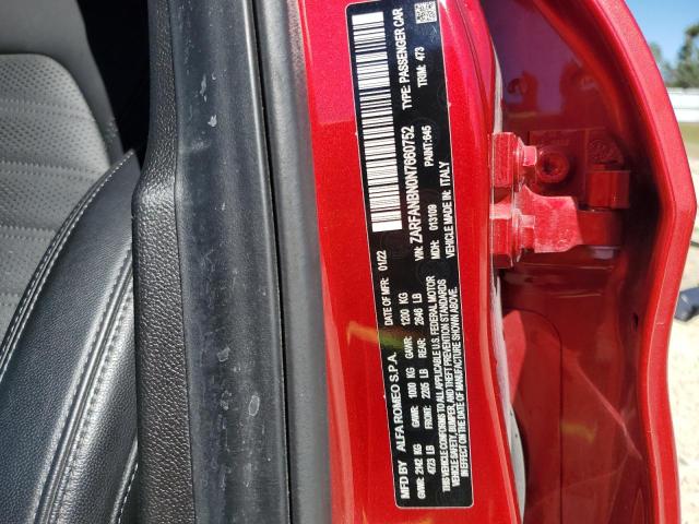 2022 ALFA ROMEO GIULIA SUP - ZARFANBN0N7660752