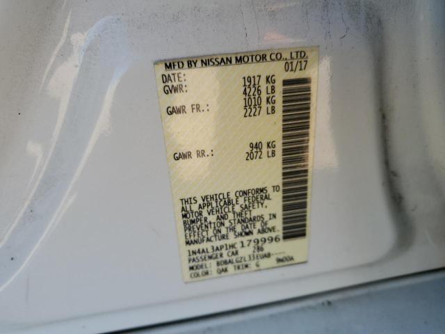 2017 NISSAN ALTIMA 2.5 - 1N4AL3AP1HC179996