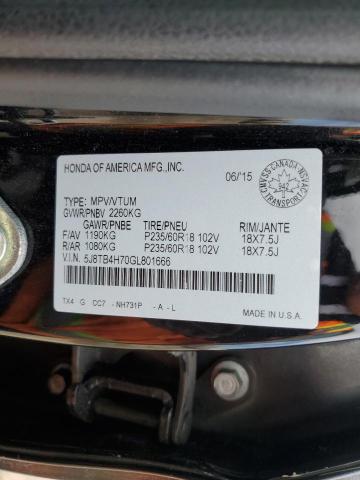 2016 ACURA RDX ADVANC 5J8TB4H70GL801666