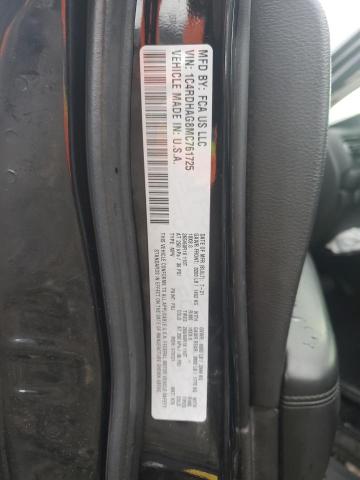 2021 DODGE DURANGO SX - 1C4RDHAG8MC761725