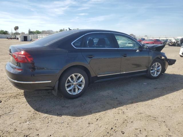 VOLKSWAGEN PASSAT S 2017 black  gas 1VWAT7A32HC013708 photo #4