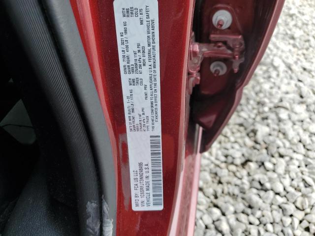 2022 RAM 1500 LARAM - 1C6SRFJT3NN248495
