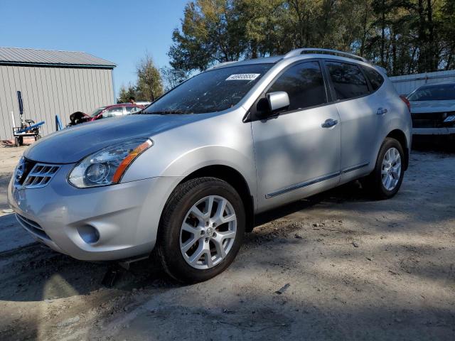 NISSAN ROGUE S 2013 silver 4dr spor gas JN8AS5MV4DW102815 photo #1