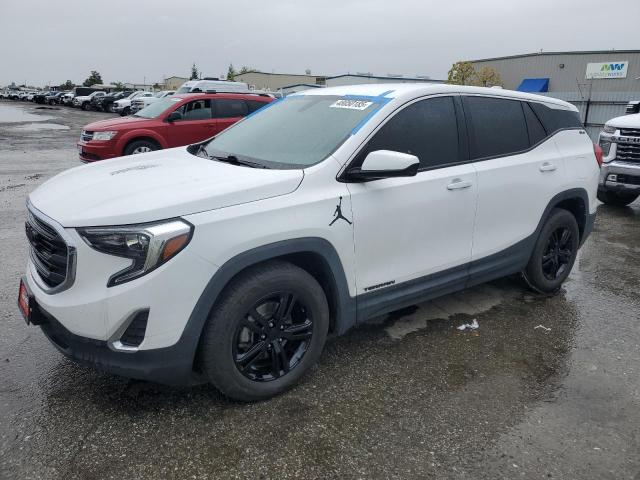GMC TERRAIN SL 2018 white  gas 3GKALMEV2JL336992 photo #1