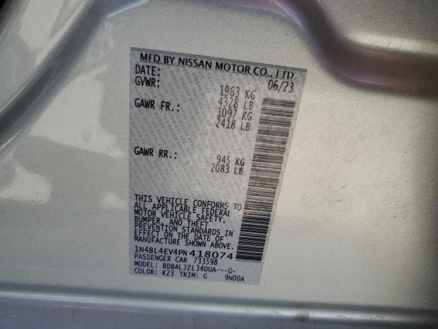 2023 NISSAN ALTIMA SL - 1N4BL4EV4PN418074