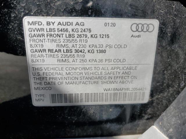 2020 AUDI Q5 PREMIUM - WA1BNAFY6L2054421
