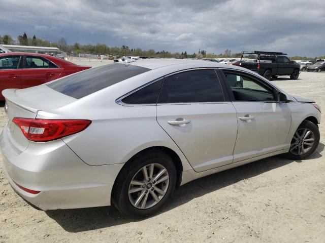 HYUNDAI SONATA SE 2015 silver  gas 5NPE24AF8FH154414 photo #4