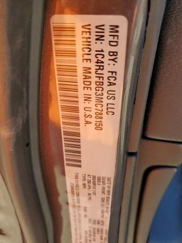 2021 JEEP GRAND CHER - 1C4RJFBG3MC788150