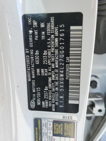 2016 KIA OPTIMA SX - 5XXGW4L27GG017615