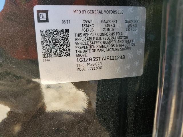2018 CHEVROLET MALIBU LS - 1G1ZB5ST7JF121248