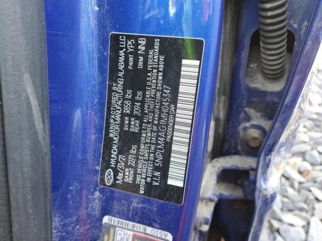 2021 HYUNDAI ELANTRA SE - 5NPLM4AG1MH045347