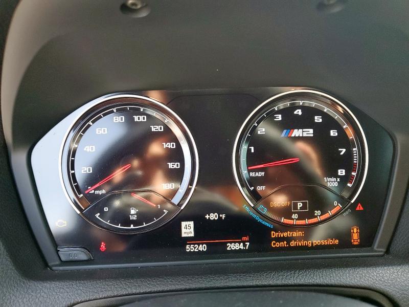 2020 BMW M2 COMPETI - WBS2U7C06L7E16840