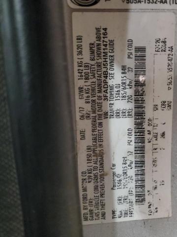 2017 FORD FIESTA 3FADP4BJ5HM147164