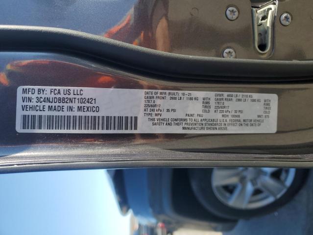 2022 JEEP COMPASS LA - 3C4NJDBB2NT102421