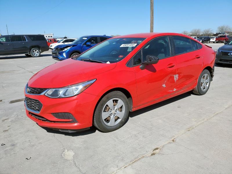 Vin: 1g1bc5sm5j7224010, lot: 49091855, chevrolet cruze ls 2018 img_1
